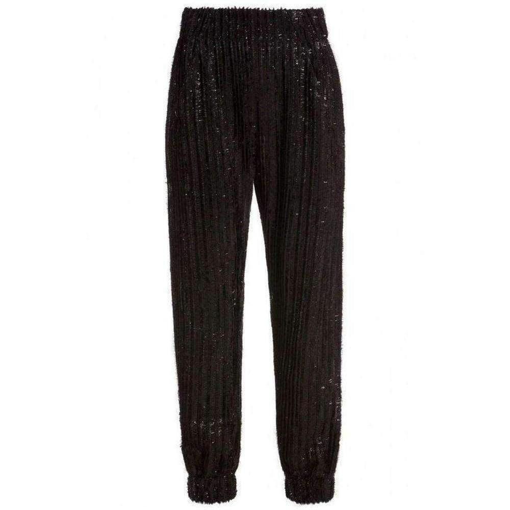 Maria Cornejo - Zero + Maria Cornejo Eka Metallic Fringe Pants - US 8